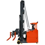 Truk Forklift Stacker Listrik Terowongan Sempit 1,5 Ton