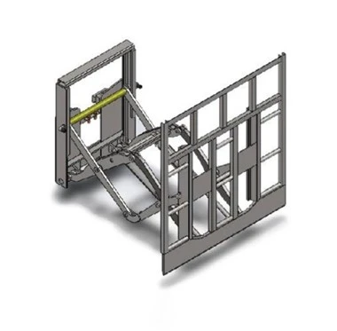 Aksesoris Forklift Pendorong dengan Basis