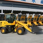 Wheel Loader Ringkas 0,8 Ton Dengan Mesin Euro 5